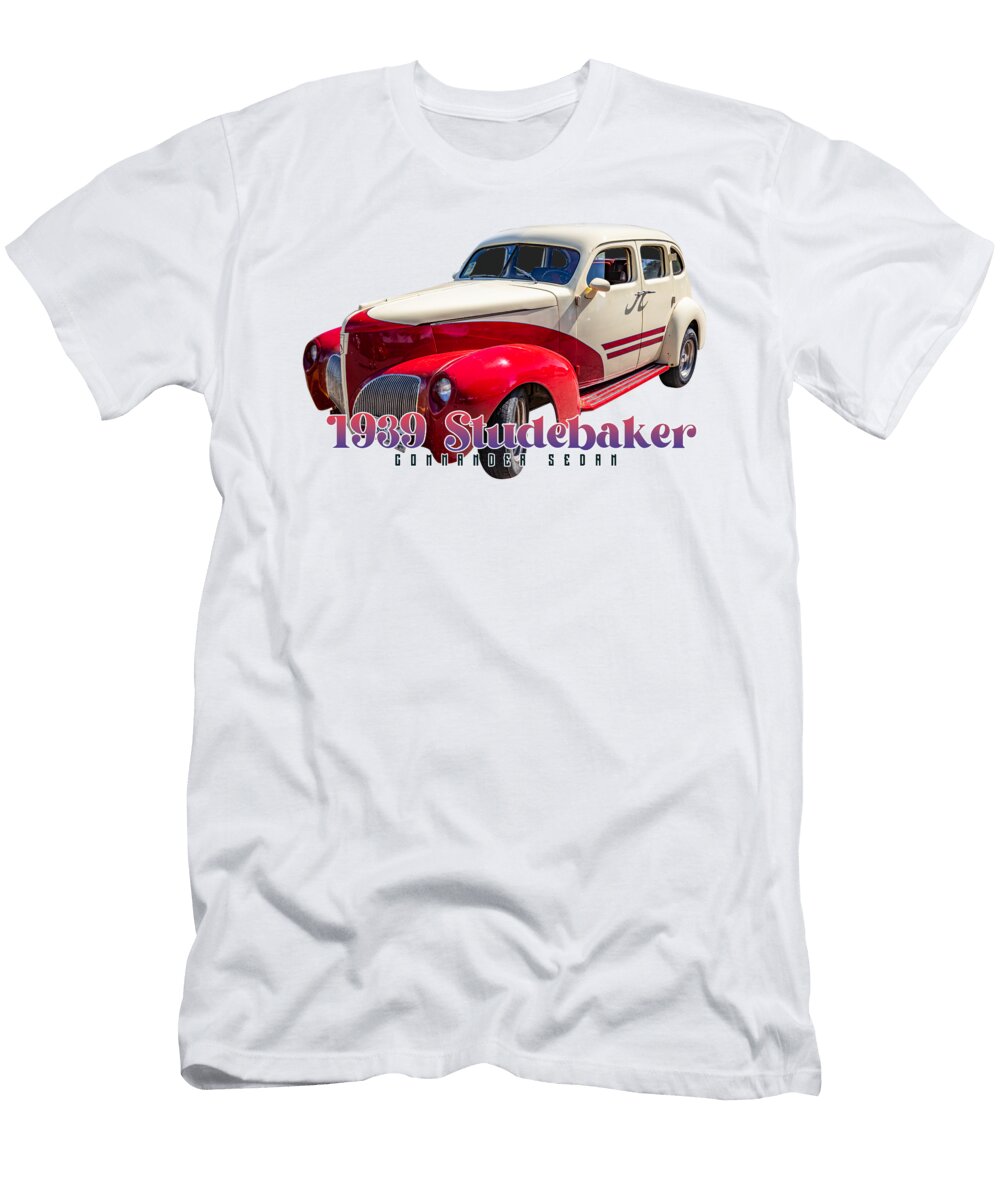 4 1939 Studebaker Commander Sedan Gestalt Imagery T-Shirt