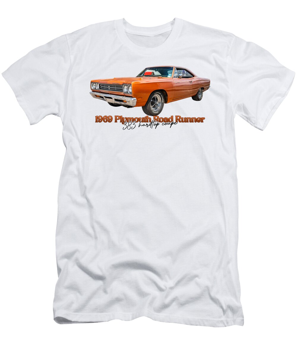4 1969 Plymouth Roadrunner 383 Hardtop Coupe Gestalt Imagery T-Shirt
