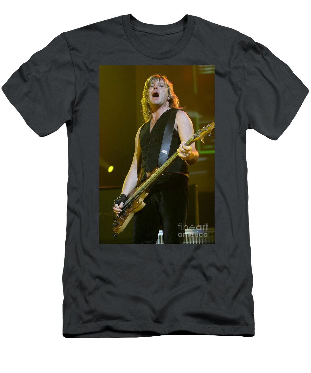 4 Def Leppard Rick Savage Concert Photos T-Shirt
