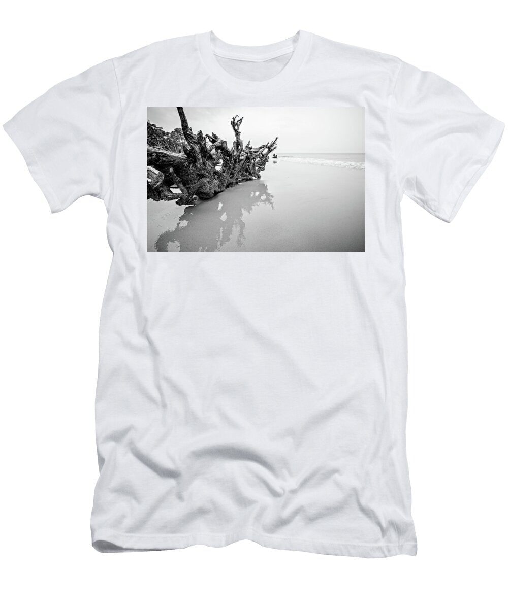 4 Drift Wood on Hunting Island South Carolina Alex Grichenko T-Shirt