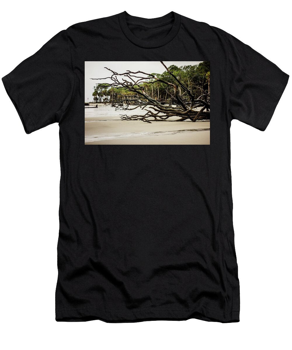 4 Drift Wood on Hunting Island South Carolina Alexandr Grichenko T-Shirt