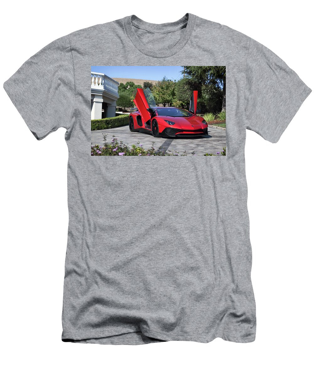 4 Lamborghini Aventador Sv Print Itzkirb Photography T-Shirt