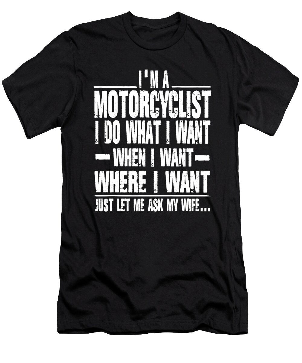 4 Motorcyclist Steven Zimmer T-Shirt
