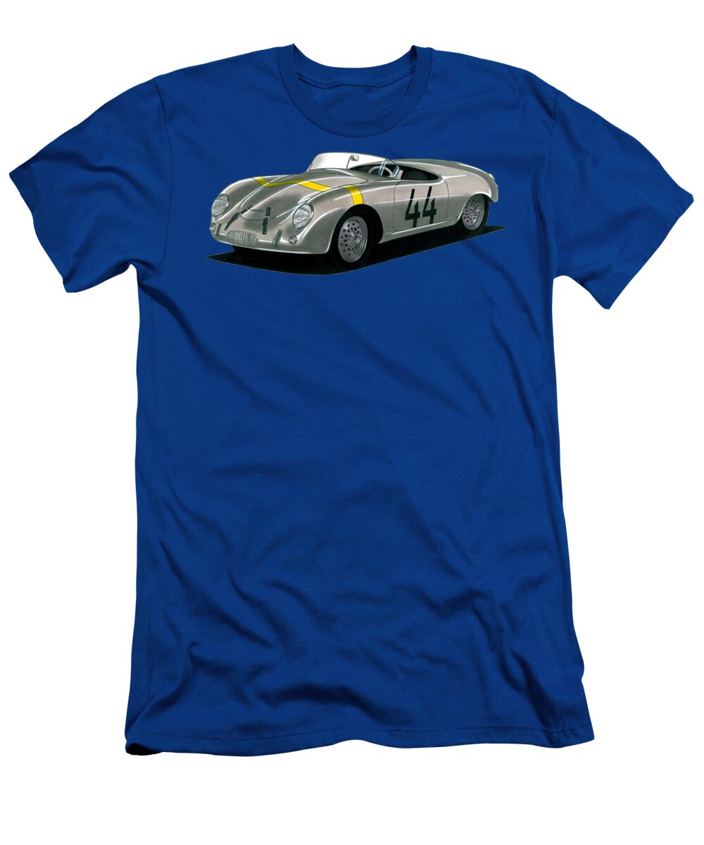 4 Porsche 356 Weidenhausen Roadster Glockler 1951 Vladyslav Shapovalenko T-Shirt