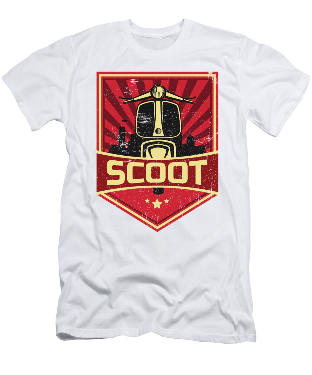 4 Scooter Propaganda Scoot Cruise Italy Mister T-Shirt
