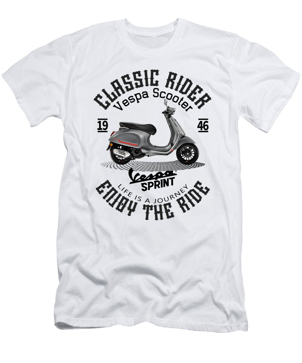 4 Vespa Sprint Ramkumar Gr T-Shirt