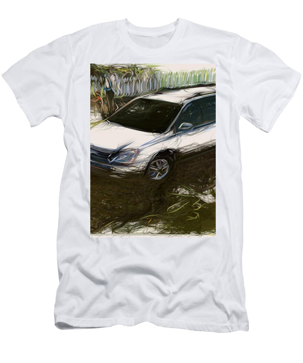 41 Kia Sedona Minivan Drawing Carstoon Concept T-Shirt
