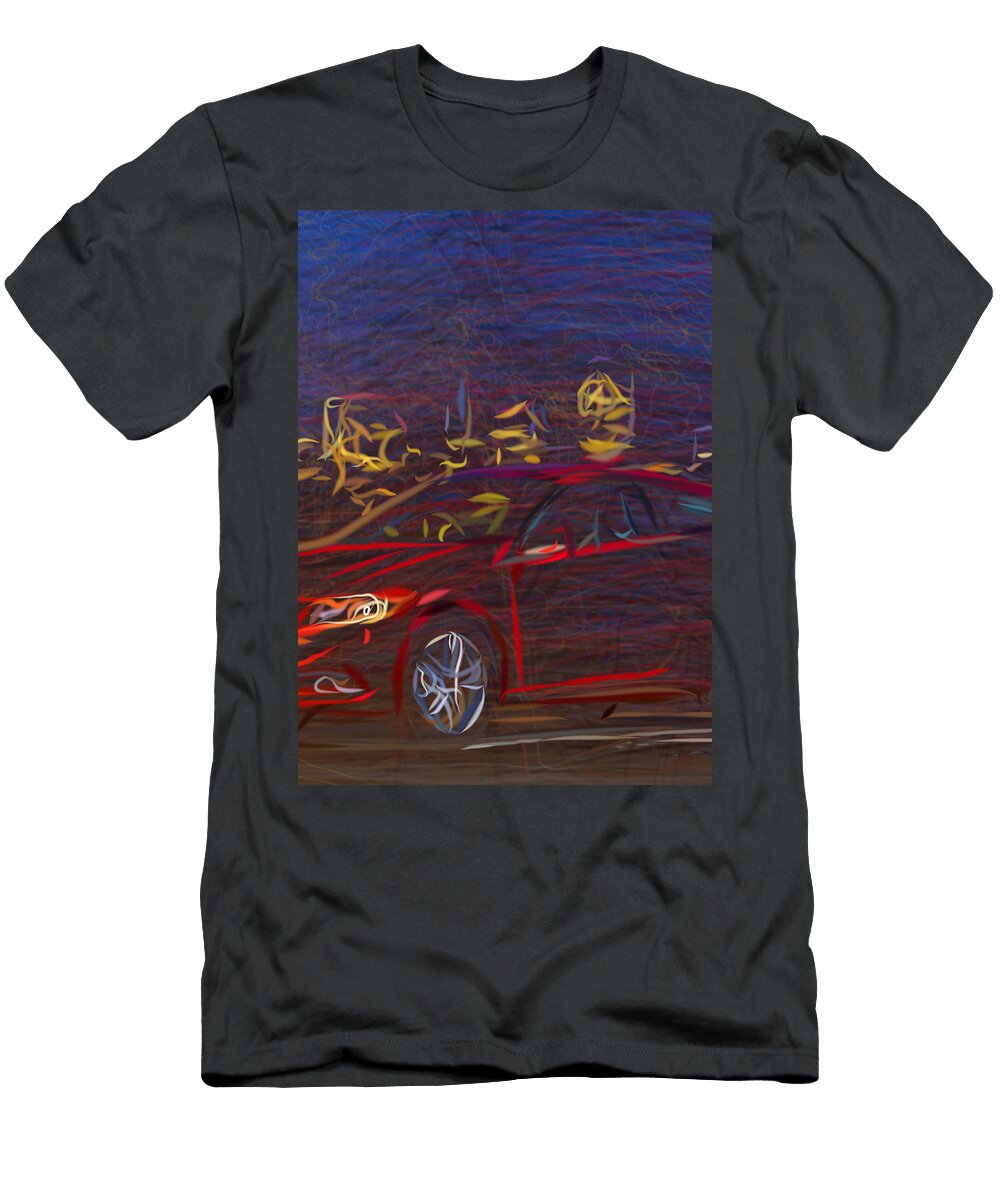 46 Honda Cr Z Hatchback Drawing Carstoon Concept T-Shirt