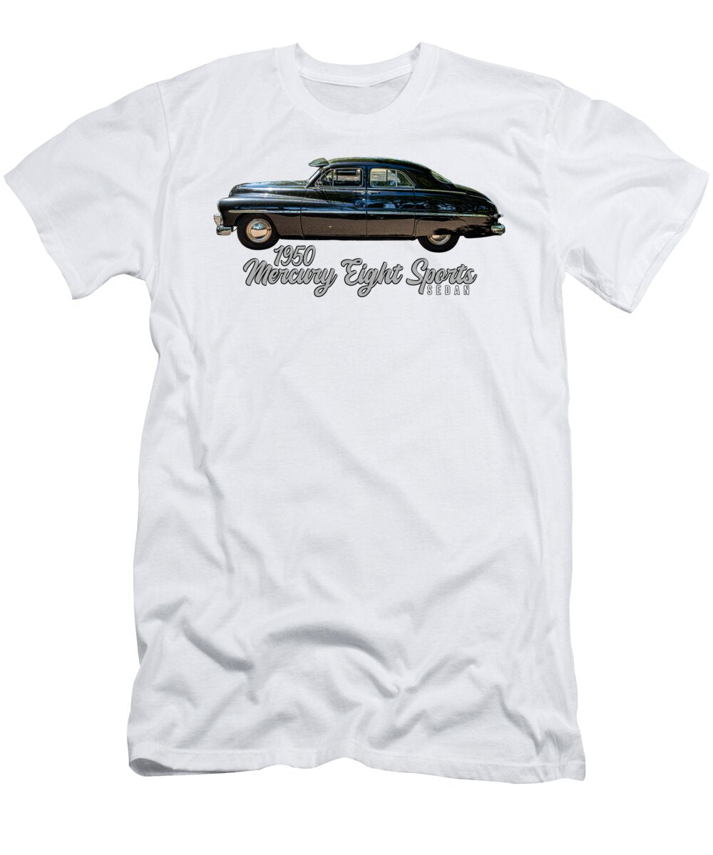 5 1950 Mercury Eight Sports Sedan Gestalt Imagery T-Shirt