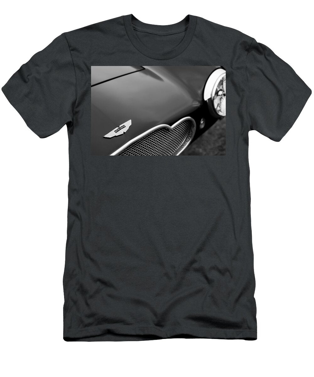 5 1953 Aston Martin Db2 4 Bertone Roadster Hood Emblem Jill Reger T-Shirt
