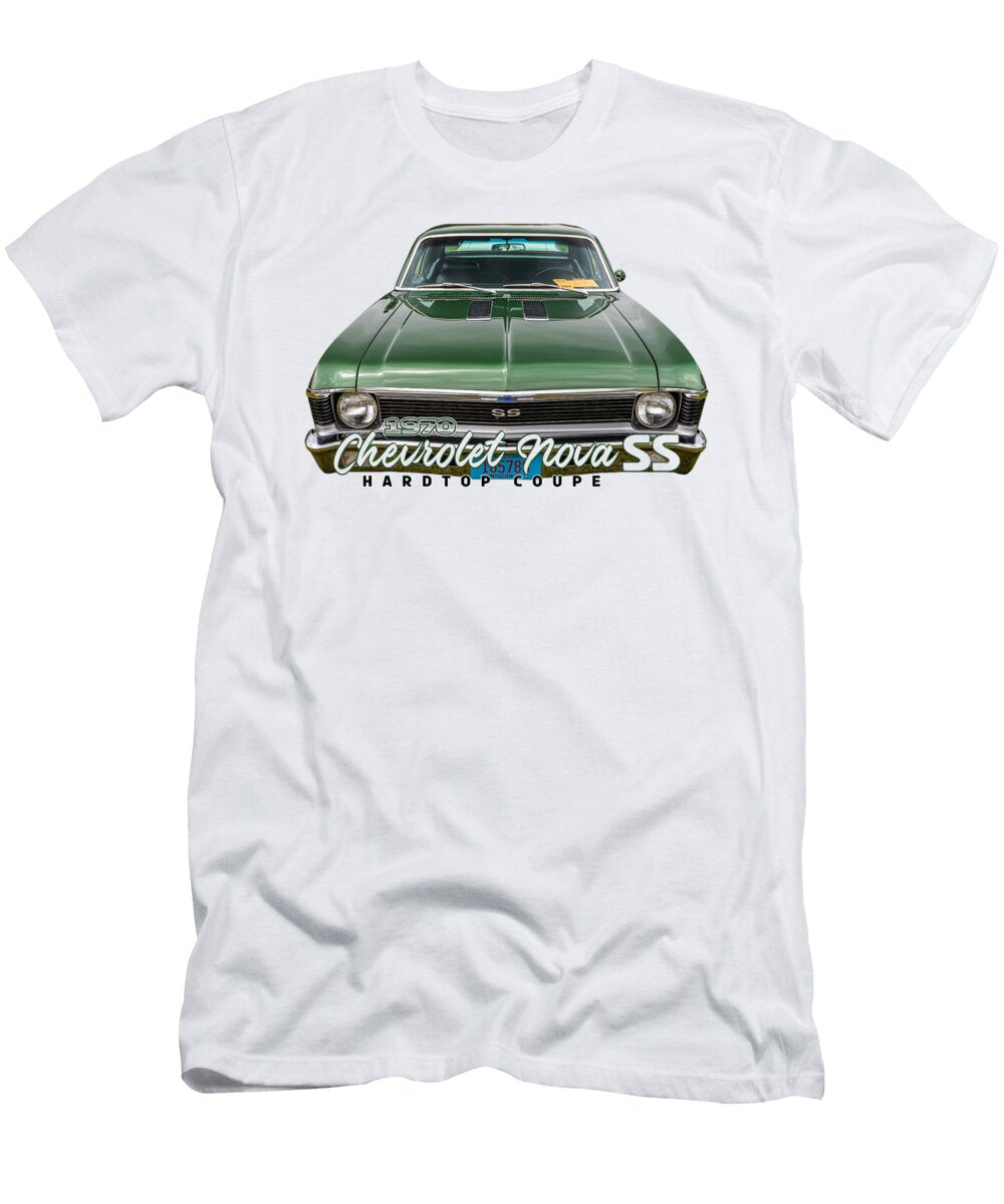 5 1970 Chevrolet Nova Ss Hardtop Coupe Gestalt Imagery T-Shirt