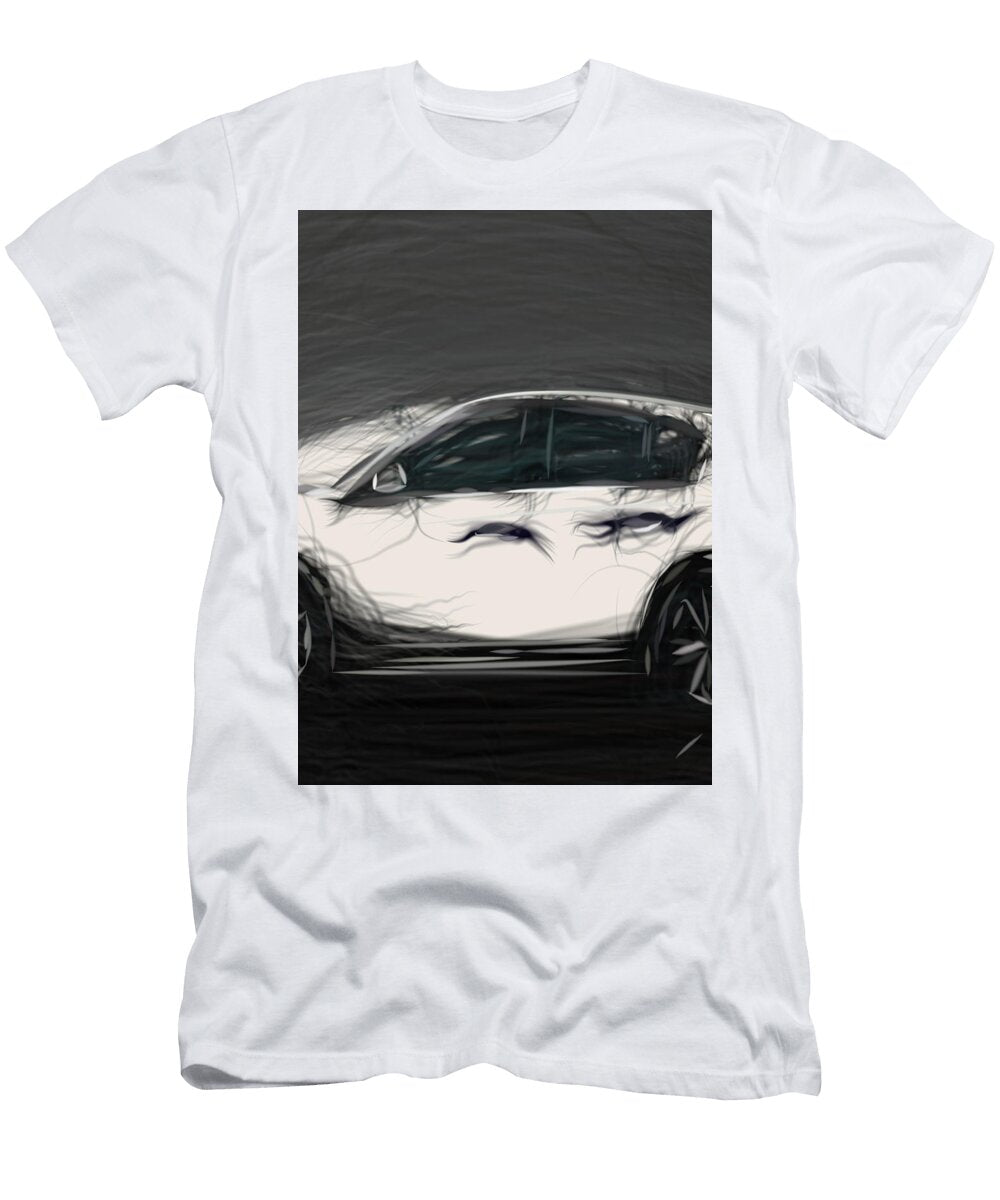 5 Chevrolet Cruze Hatchback Drawing Carstoon Concept T-Shirt