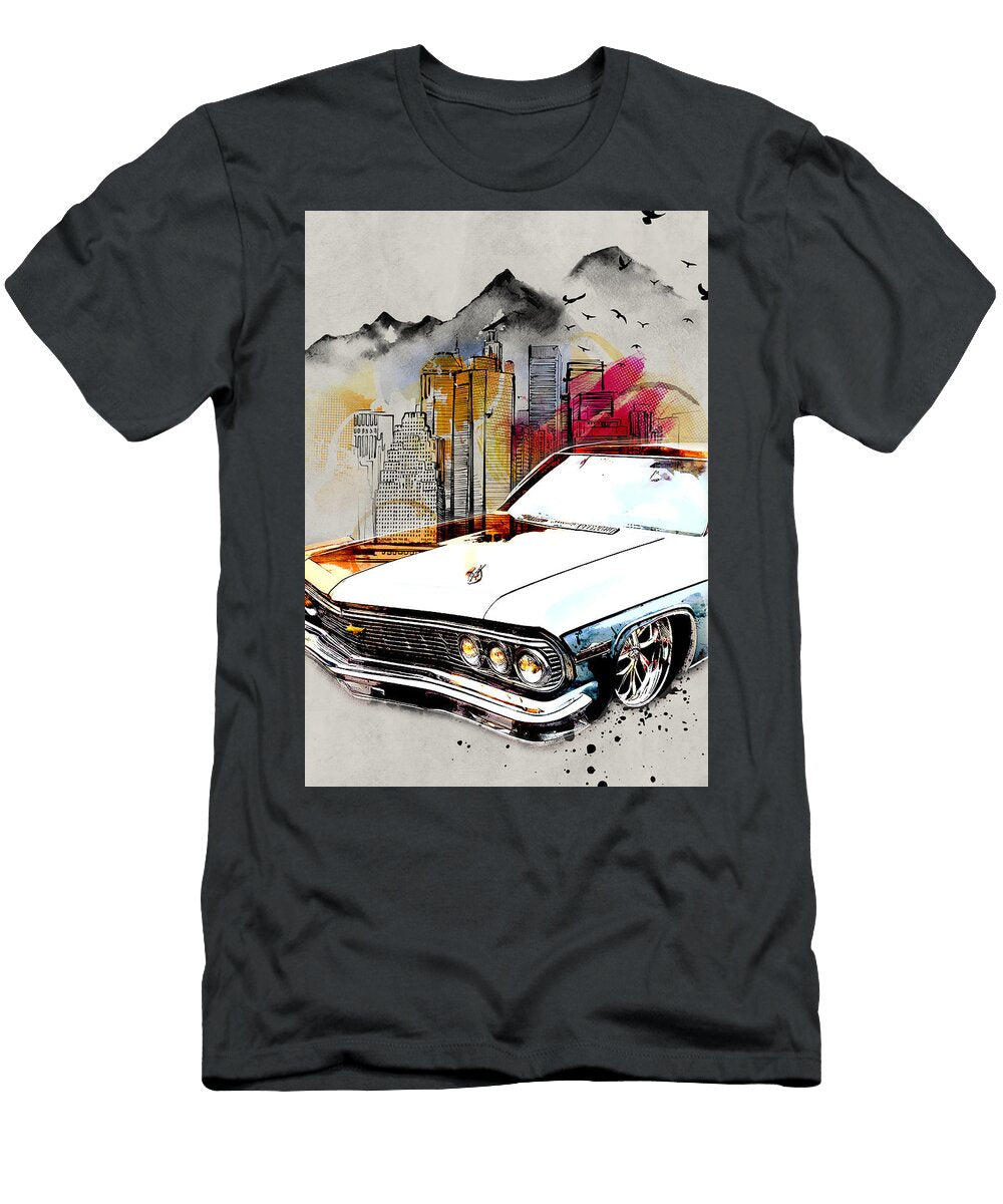 5 Chevrolet Impala Chevrolet Lowrider Muscle Edgar Dorice T-Shirt