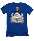 5 Exclusive Art Germany Engine Ernst Furmann 20l Type 587 2 Porsche 356b Carrera 2 Gt Coupe Vladyslav Shapovalenko T-Shirt
