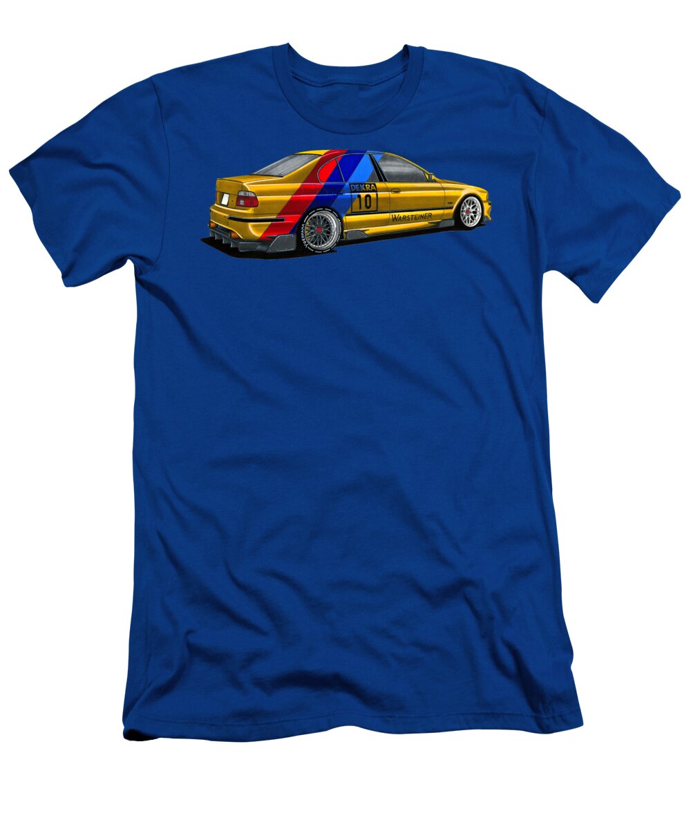 5 Legendary Germany 4 Door Sedan BMW M5 E39 with S62b50 50 V8 Engine Vladyslav Shapovalenko T-Shirt