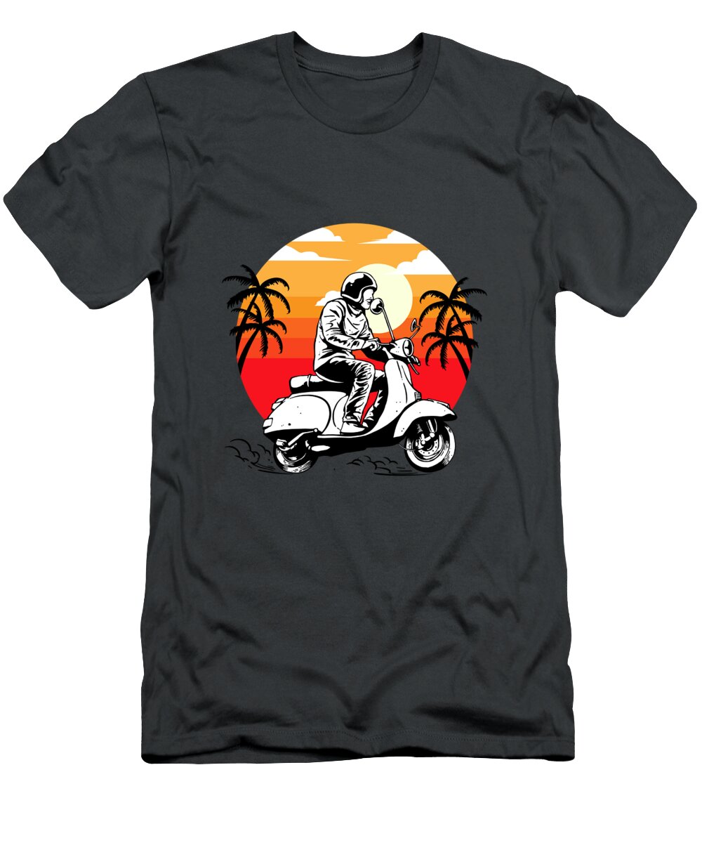 5 Minimalist Poster Motorcycle Gallery Reverie T-Shirt