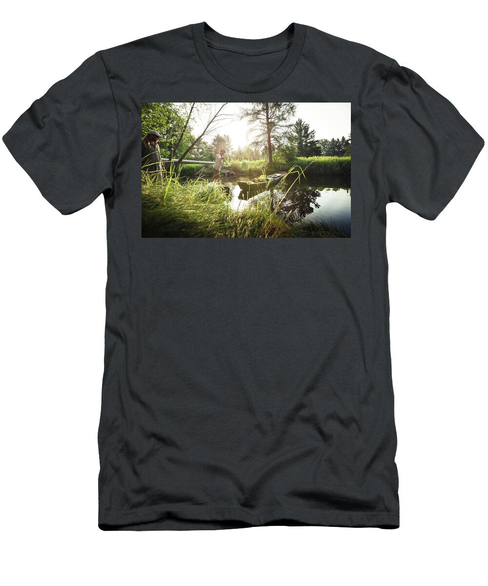 5 Musky Fishing on the Flambeau River Nate Luke T-Shirt