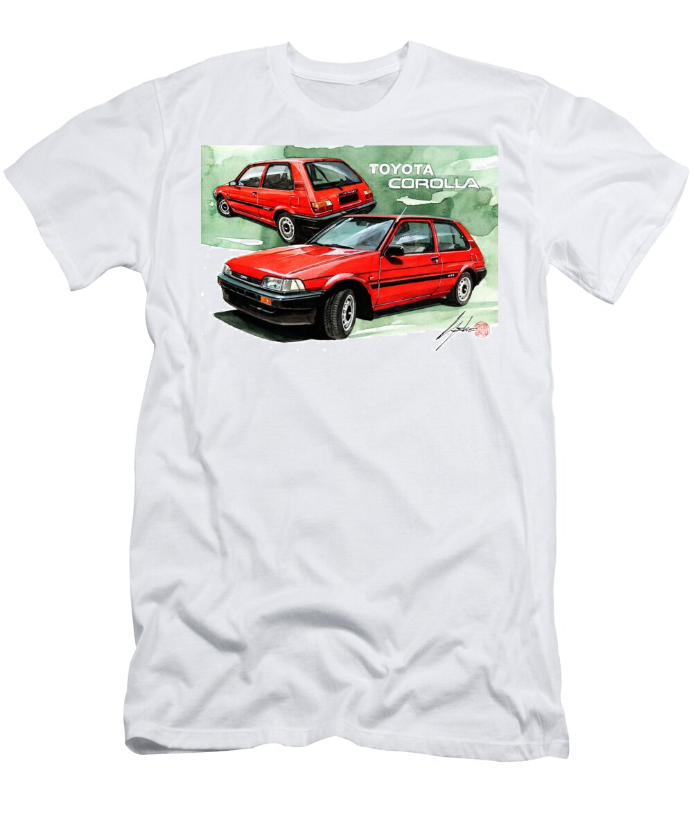 5 Toyota Corolla Yoshiharu Miyakawa T-Shirt