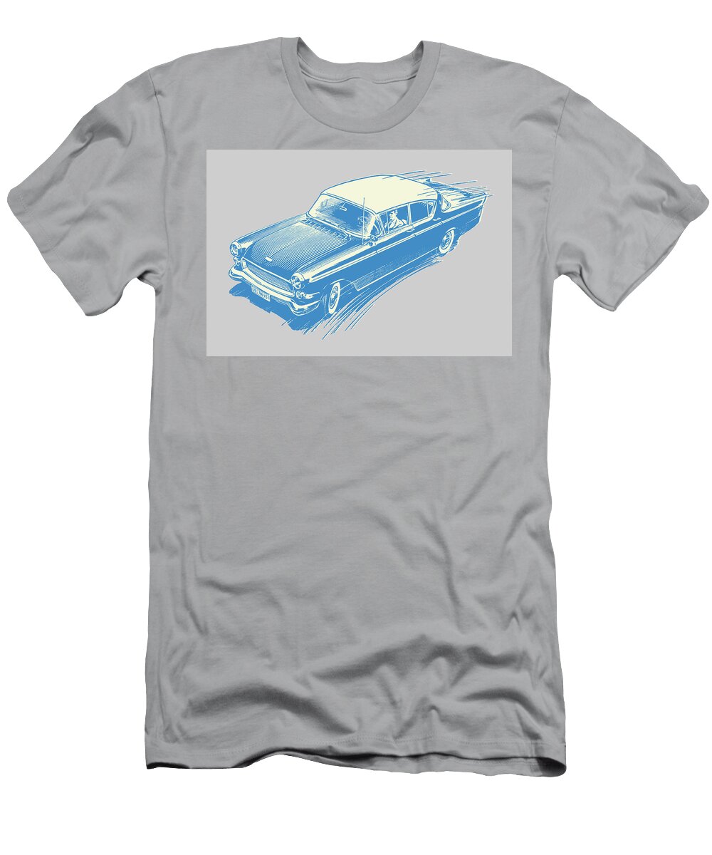 52 Vintage Car Csa Images T-Shirt