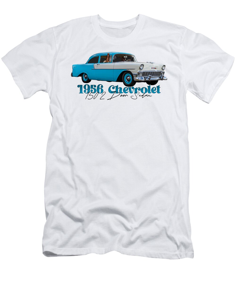 56 Blue Gestalt Imagery T-Shirt