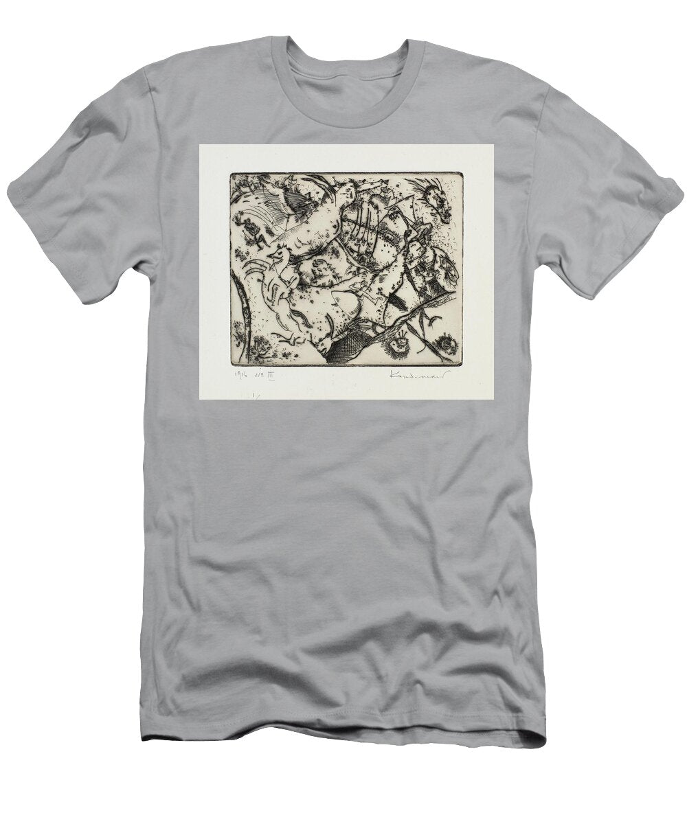 592 Artwork By Wassily Kandinsky Wassily Kandinsky T-Shirt