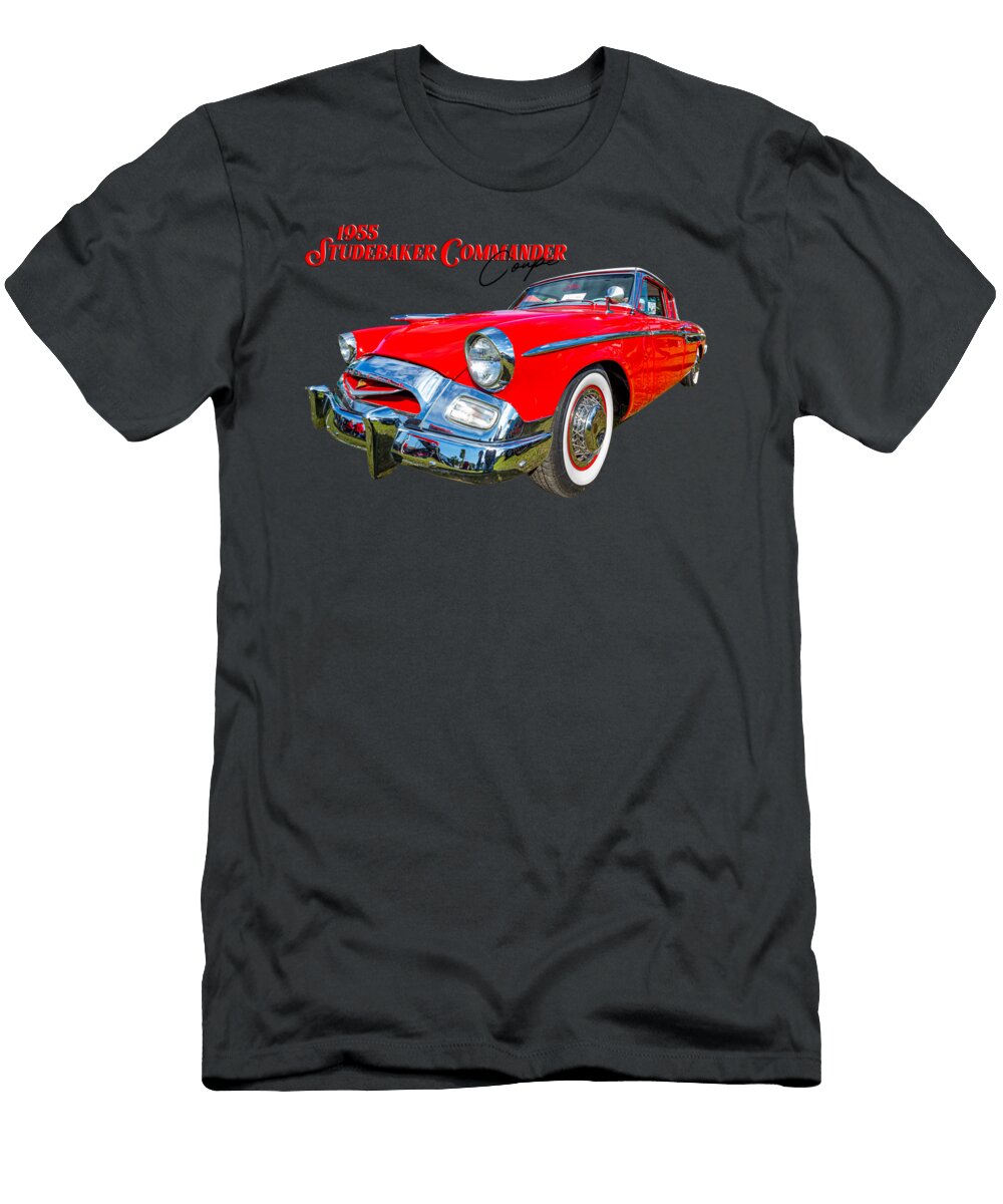 6 1955 Studebaker Commander Coupe Gestalt Imagery T-Shirt