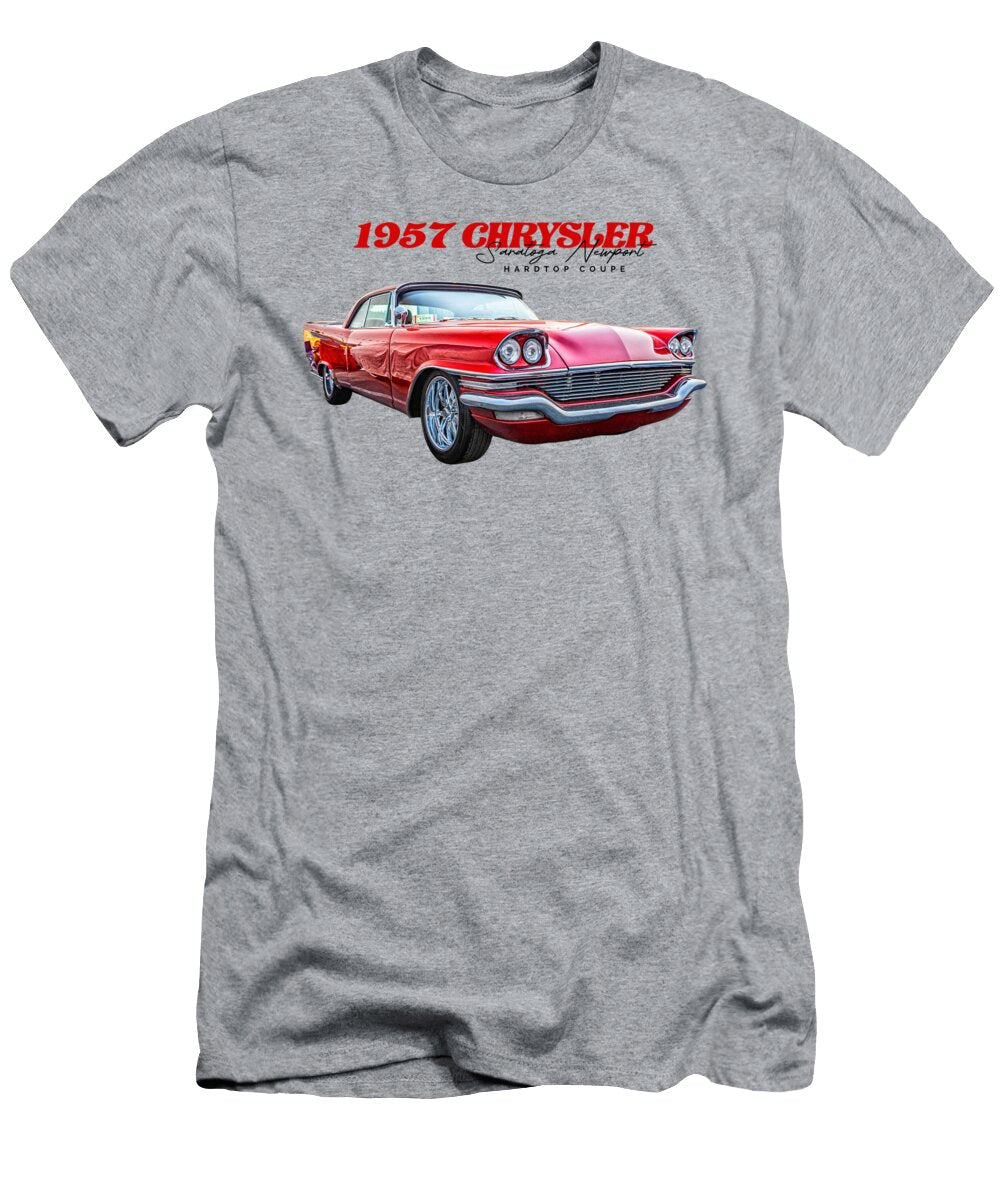 6 1957 Chrysler Saratoga Newport Hardtop Coupe Gestalt Imagery T-Shirt