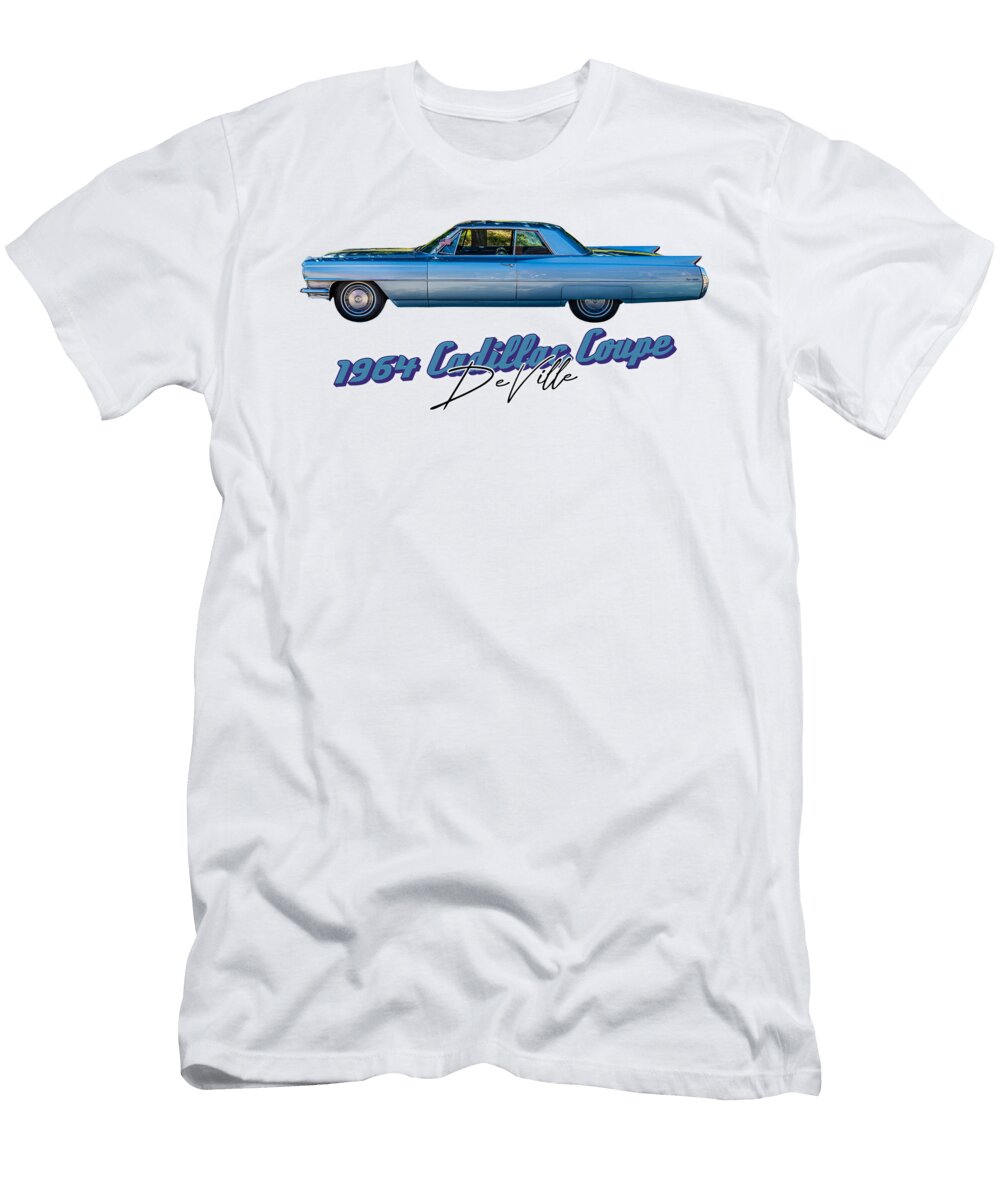 6 1964 Cadillac Coupe Deville Gestalt Imagery T-Shirt