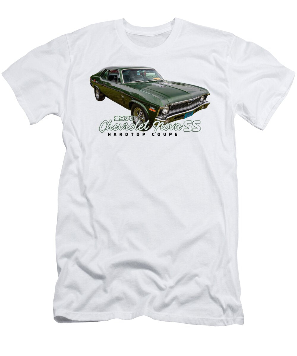 6 1970 Chevrolet Nova Ss Hardtop Coupe Gestalt Imagery T-Shirt