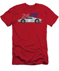 6 Exclusive Legendary Retro Racing Car Silver Porsche 904 6 Gts Coupe 24 Hours of Le Mans Vladyslav Shapovalenko T-Shirt