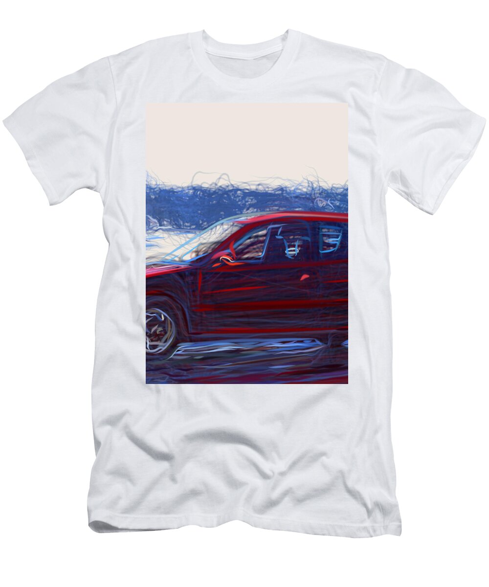 6 Honda Civic Hatchback Drawing Carstoon Concept T-Shirt