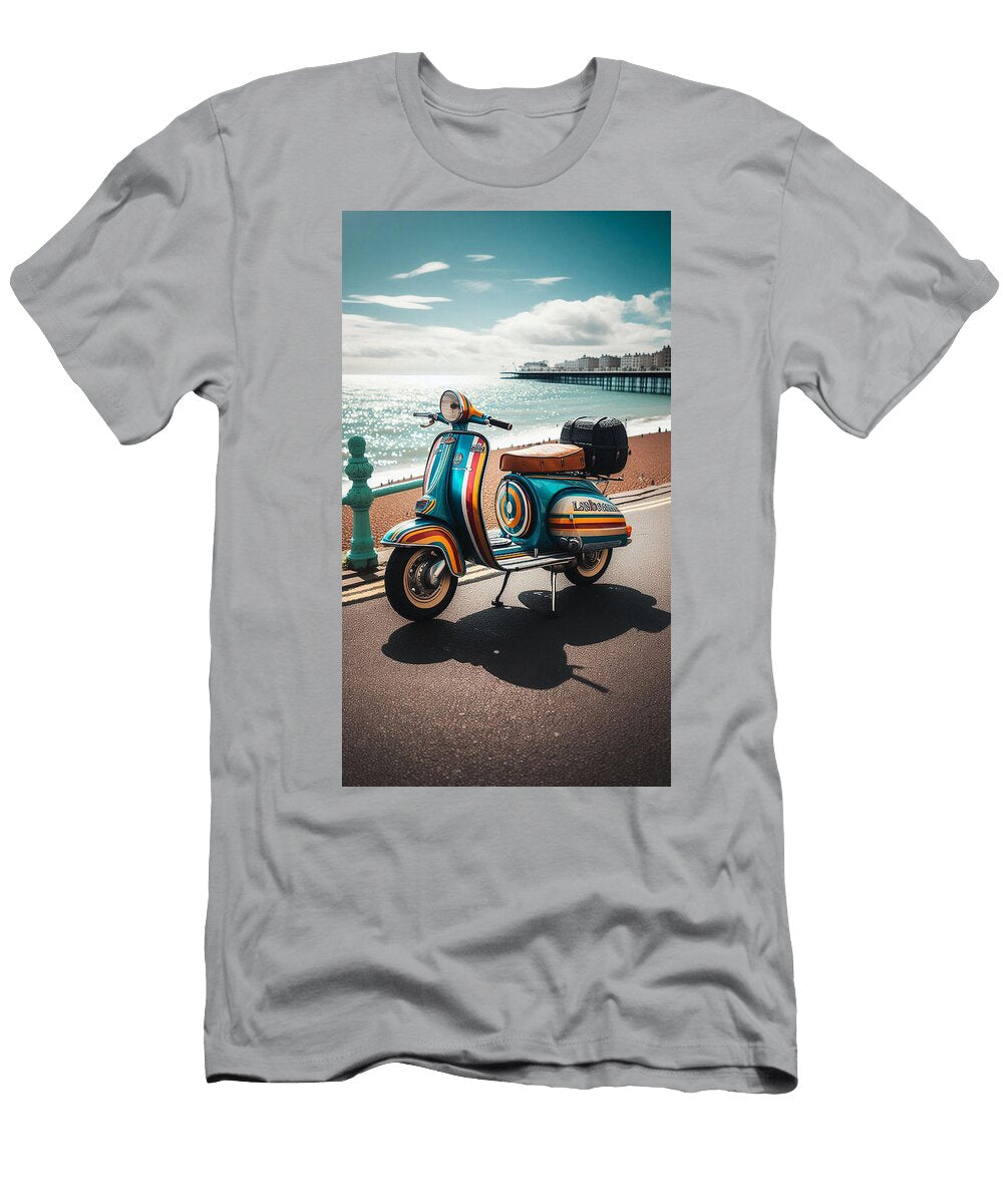 6 Lambretta Scooter Stephen Smith Galleries T-Shirt