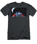 6 Starman in Tesla Roadster with Planet Earth Traveling in the Space Celestial Images T-Shirt