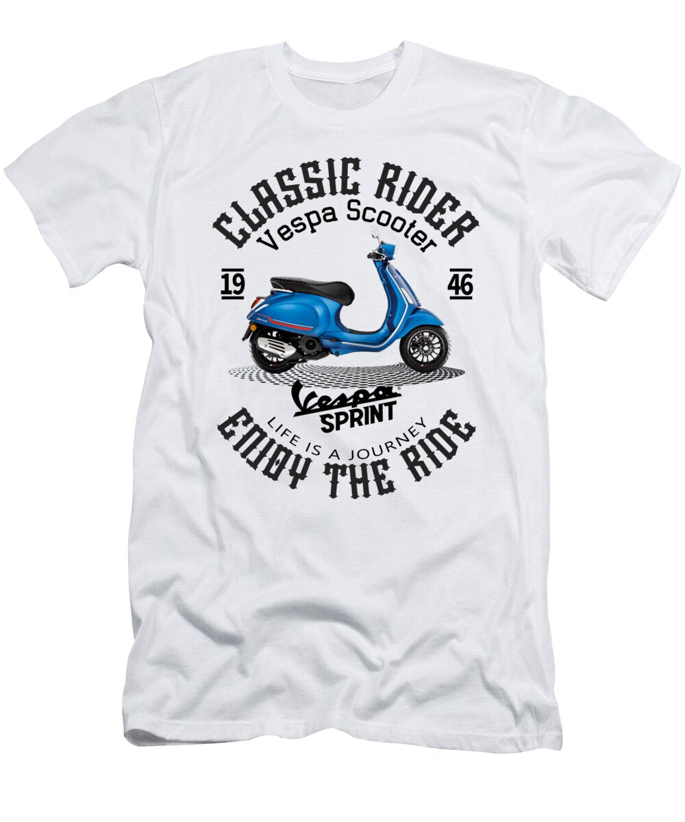 6 Vespa Sprint Ramkumar Gr T-Shirt