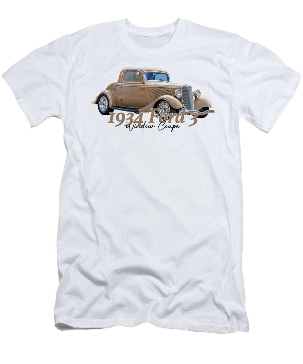 603333303 Brown Gestalt Imagery T-Shirt