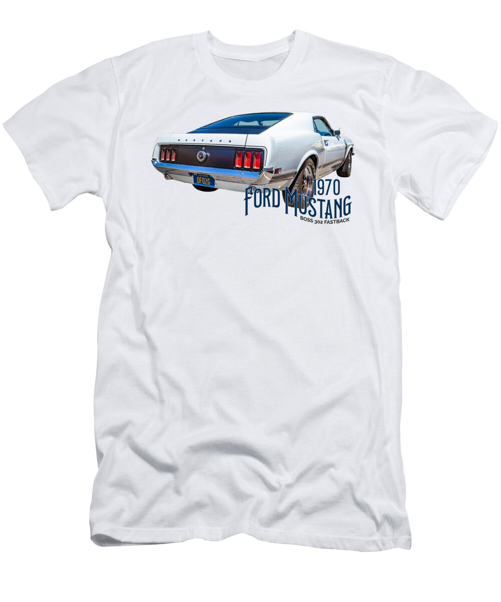 6594 White Gestalt Imagery T-Shirt