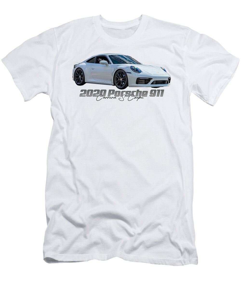 6642 White Gestalt Imagery T-Shirt