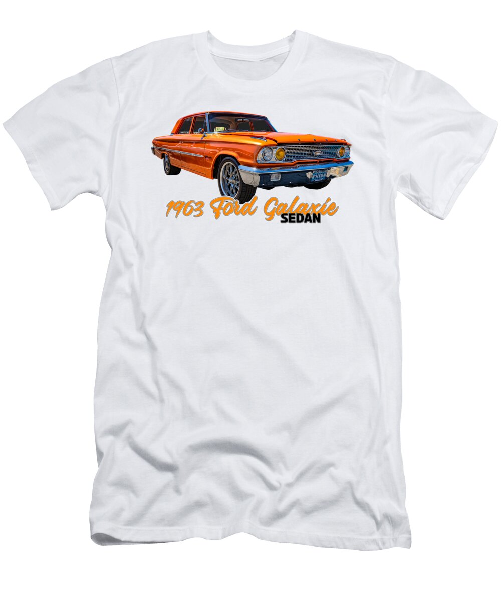 6676 Orange Gestalt Imagery T-Shirt