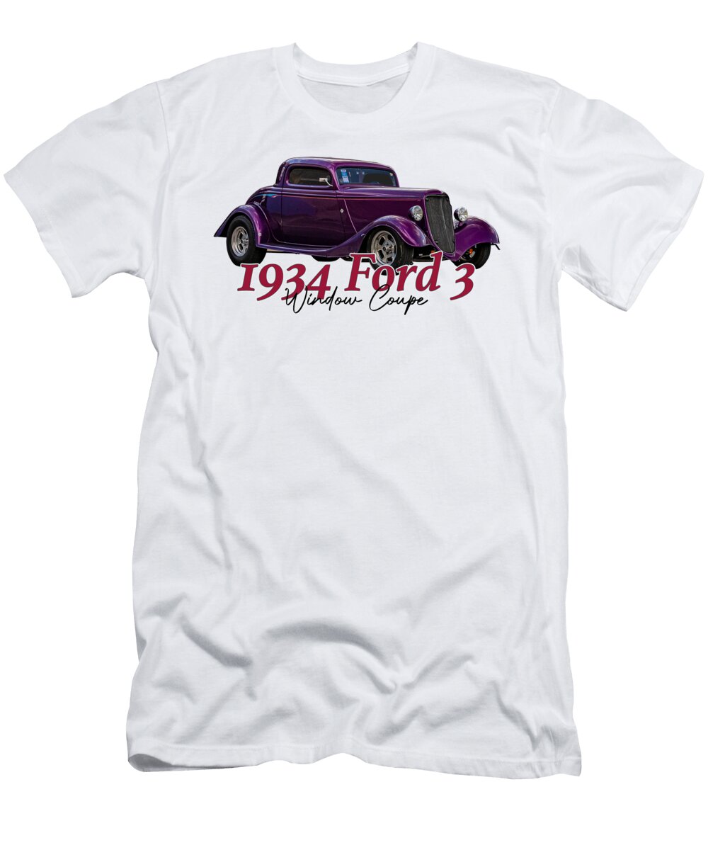 6678 Purple Gestalt Imagery T-Shirt