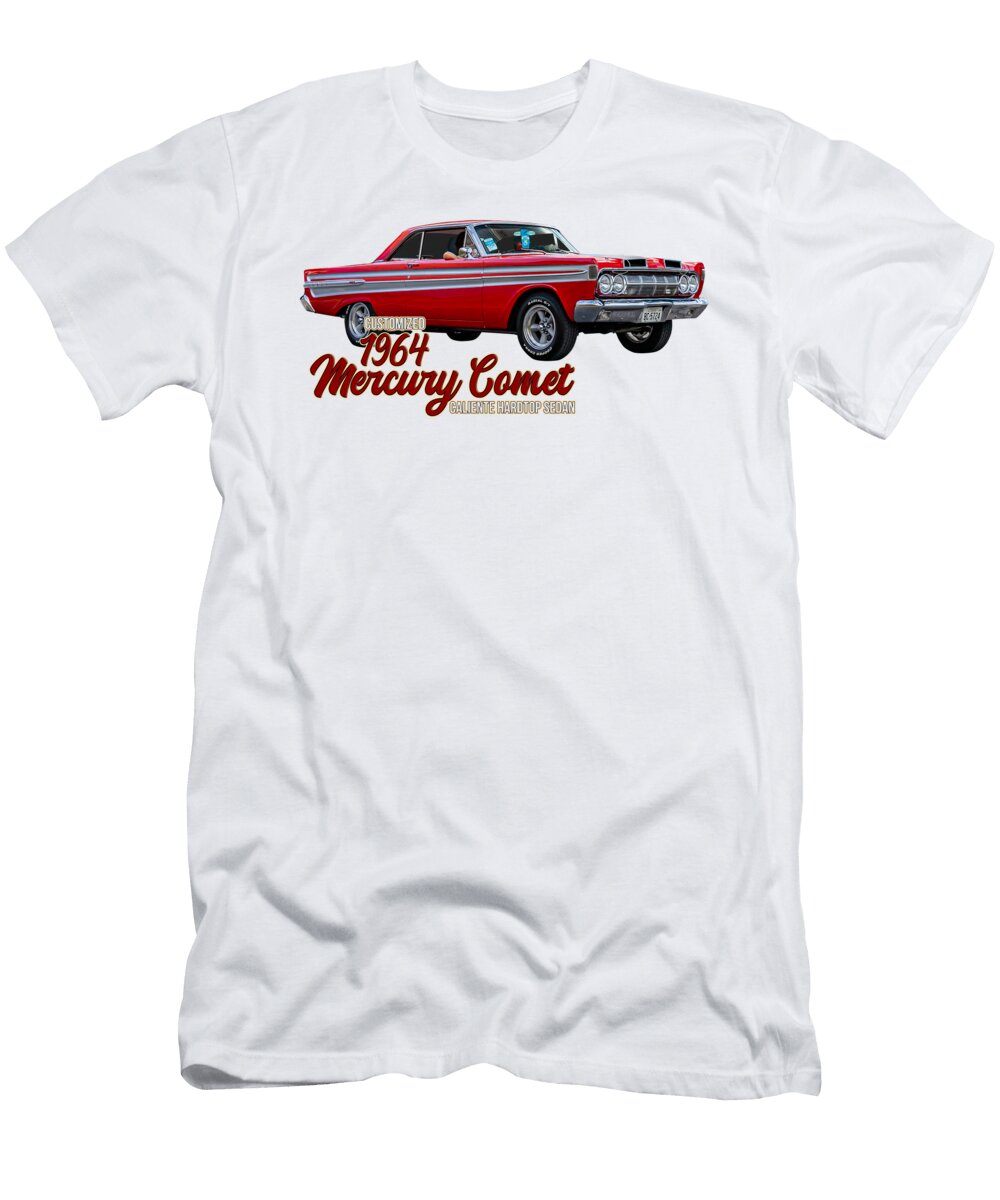 6687 Red Gestalt Imagery T-Shirt