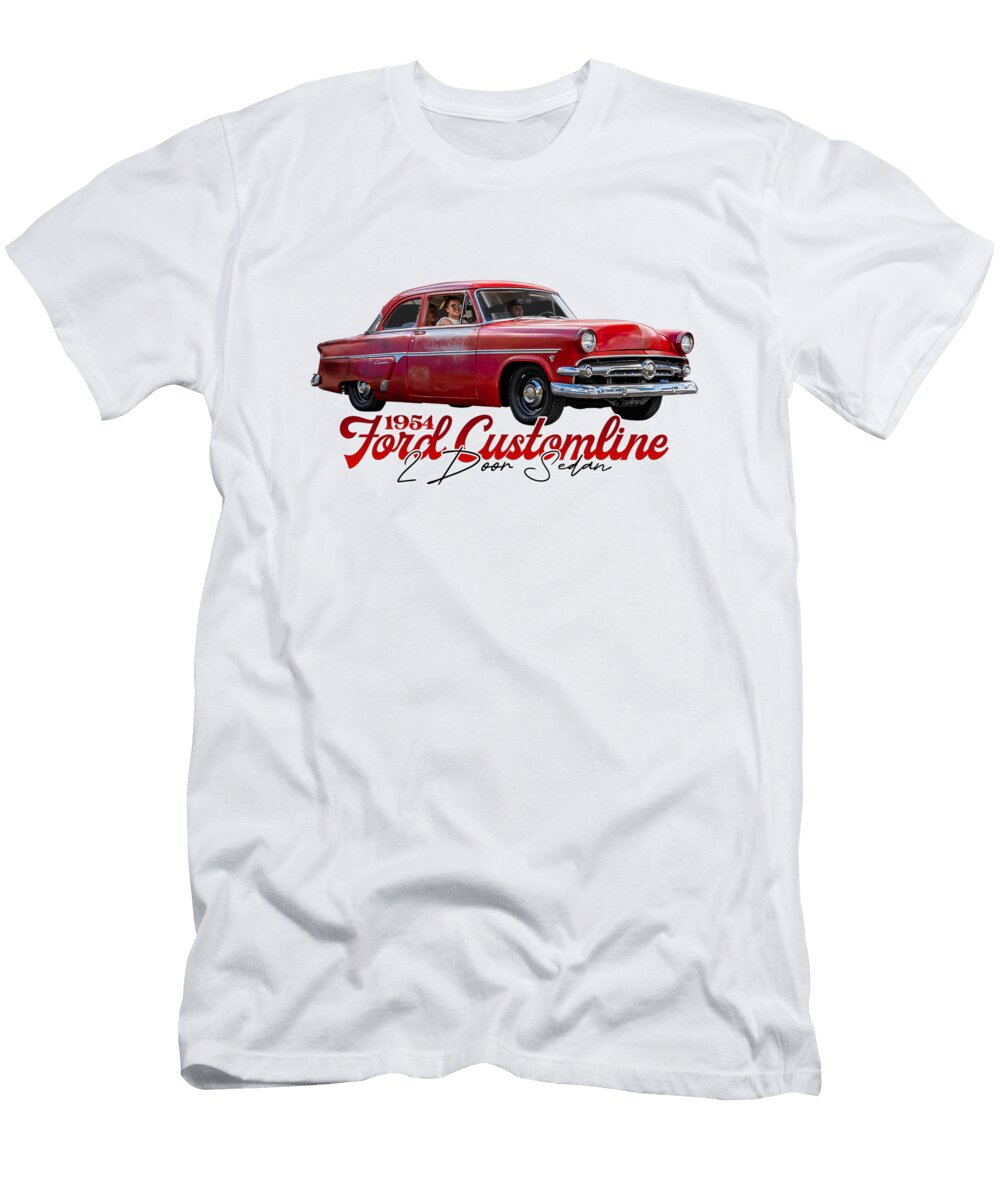 6756 Red Gestalt Imagery T-Shirt