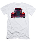 6940 Red Chevr Gestalt Imagery T-Shirt