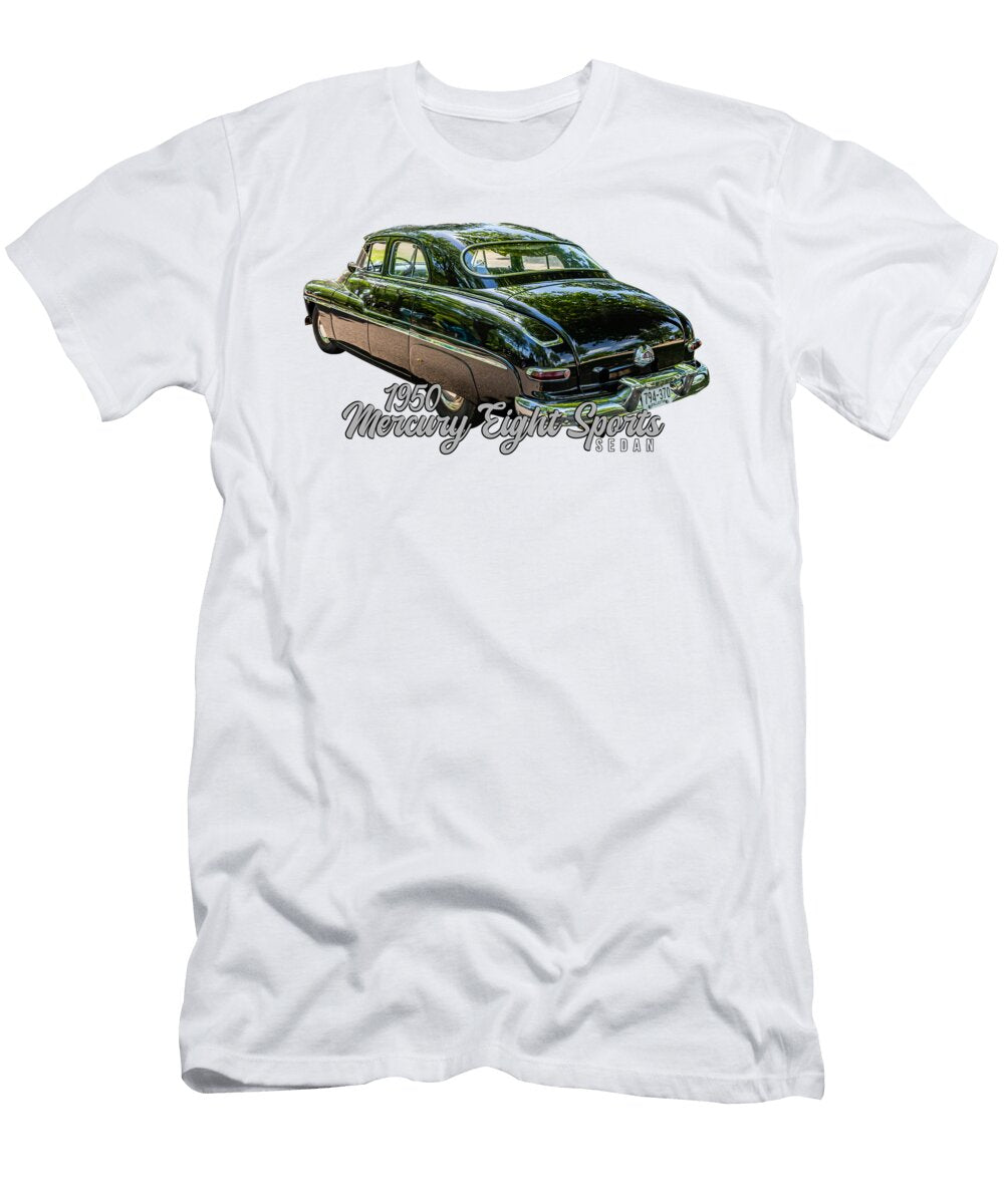 7 1950 Mercury Eight Sports Sedan Gestalt Imagery T-Shirt