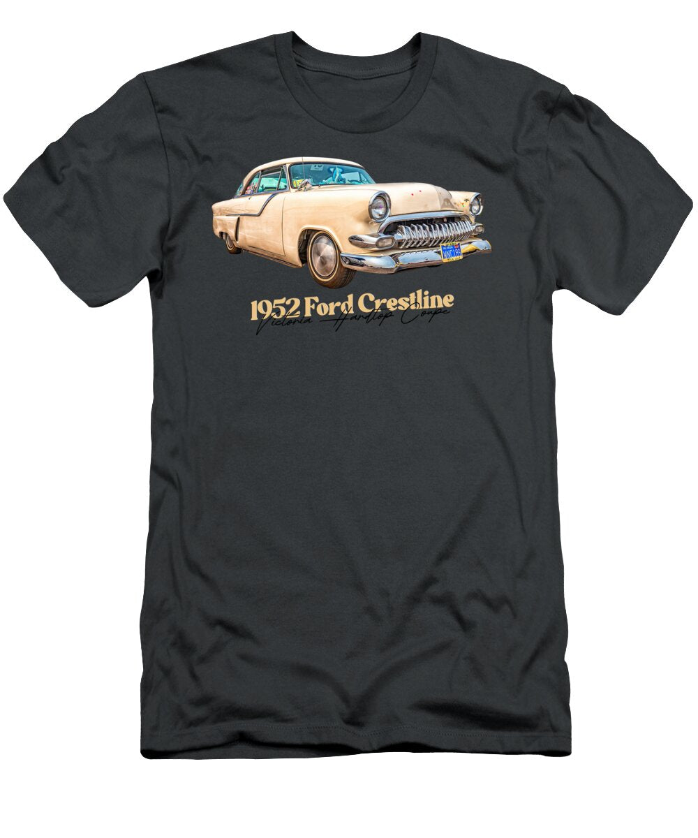 7 1952 Ford Crestline Victoria Hardtop Coupe Gestalt Imagery T-Shirt