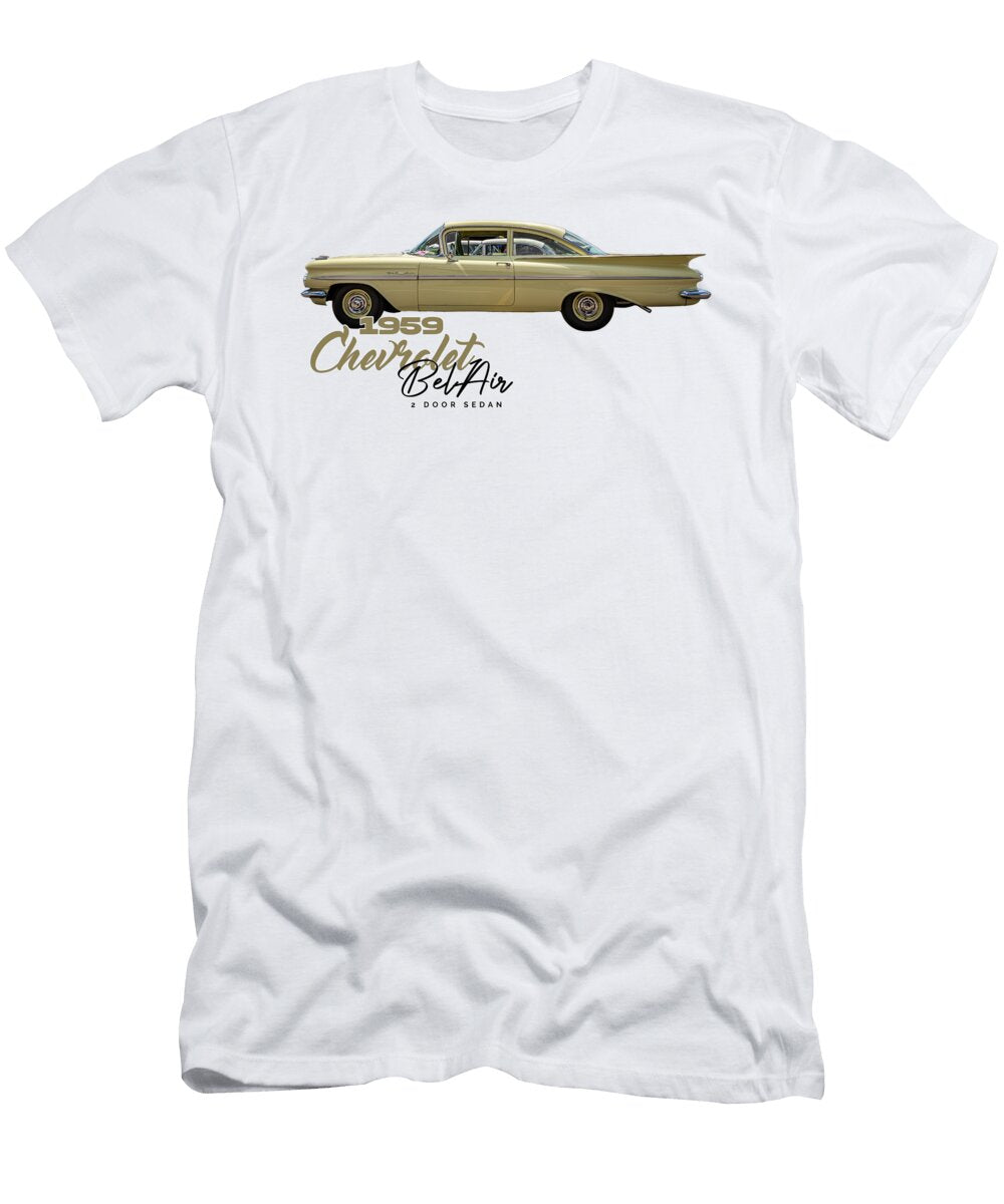 7 1959 Chevrolet Belair 2 Door Sedan Gestalt Imagery T-Shirt