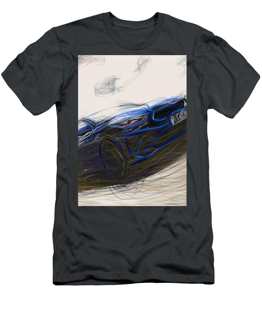 7 Kia Ceed Hatchback Drawing Carstoon Concept T-Shirt