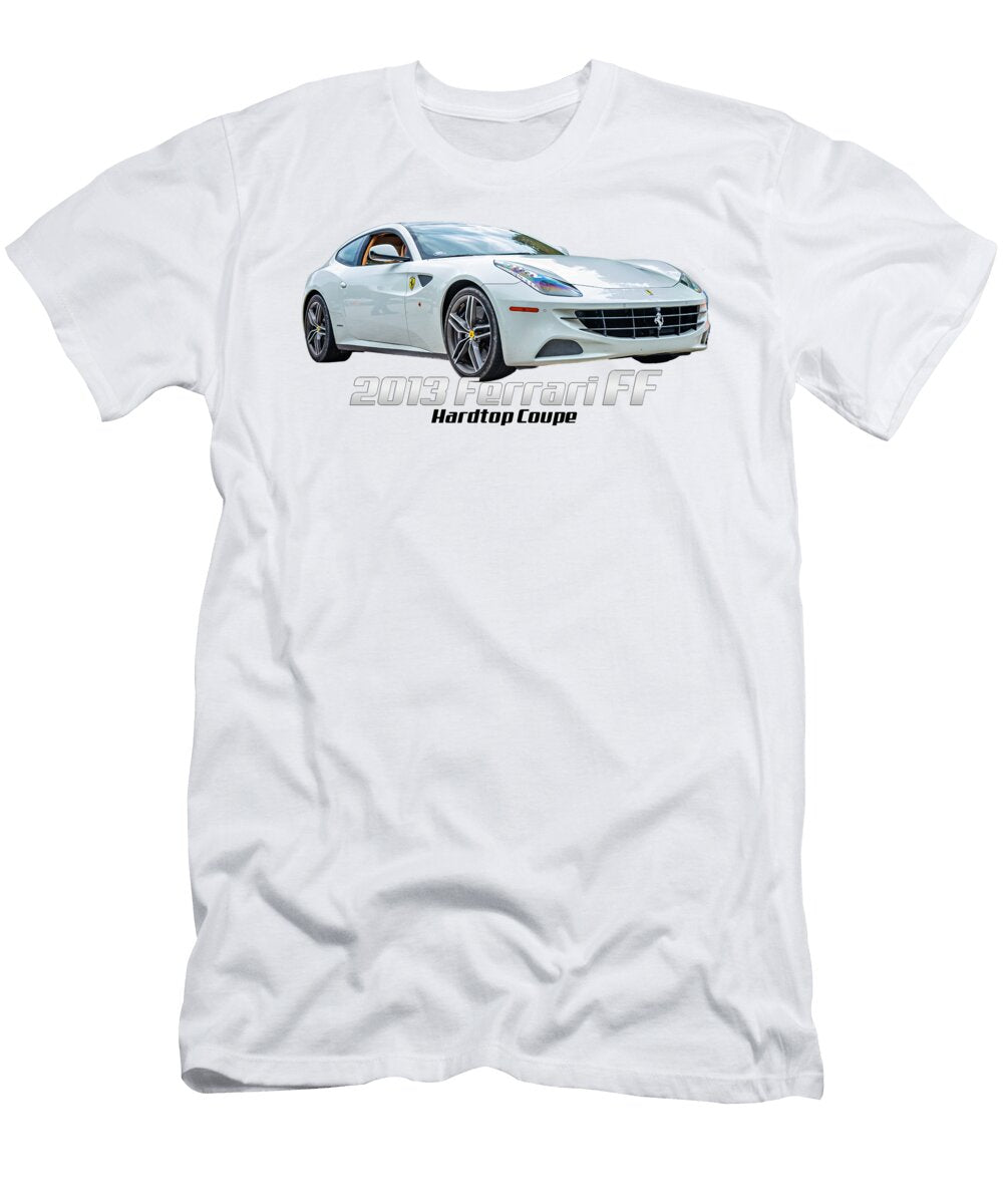 7085 2013 White Gestalt Imagery T-Shirt