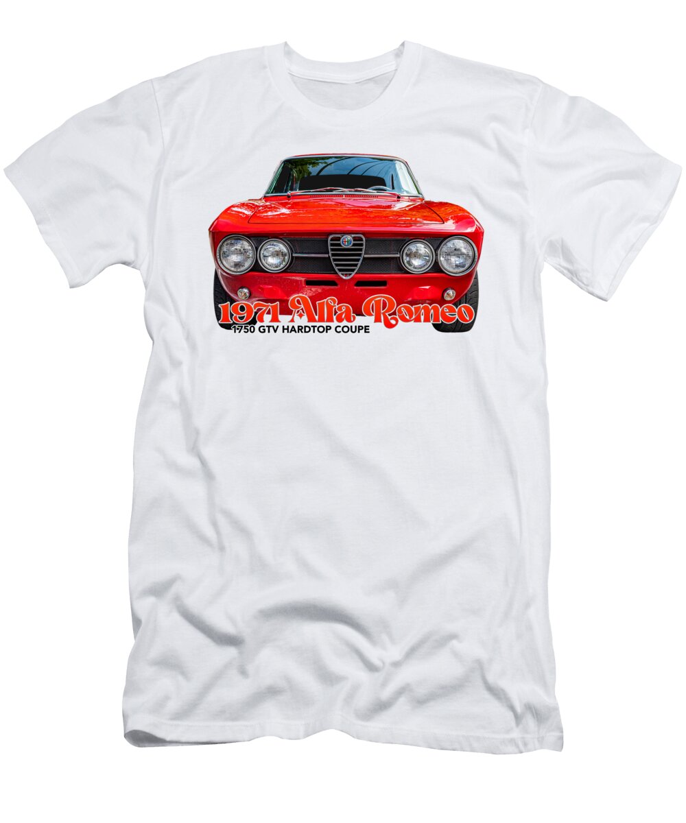 7330 Red Gestalt Imagery T-Shirt