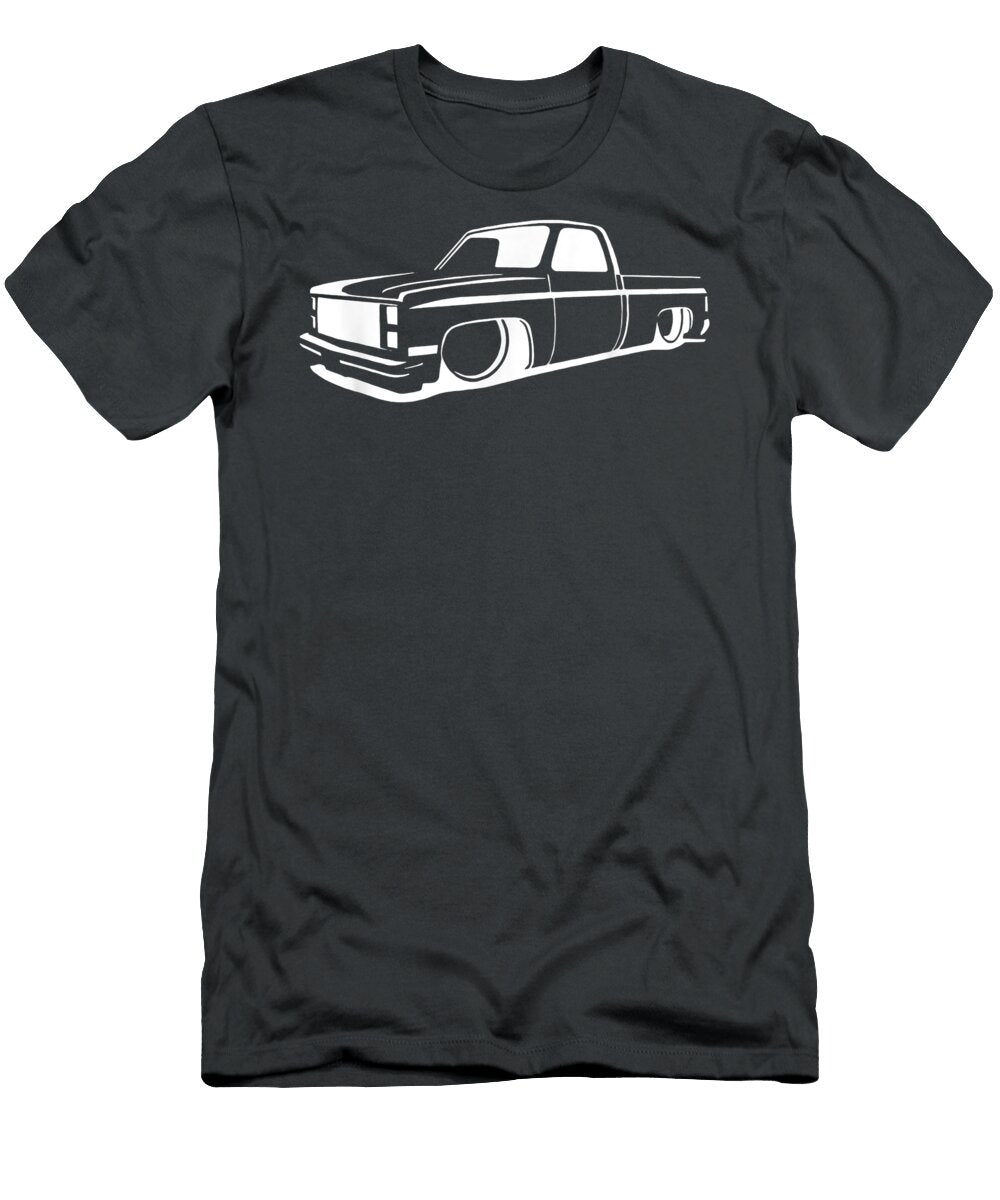 7387 Mini C10 Truck Slammed Lowrider Dropped Wareex Rossi T-Shirt