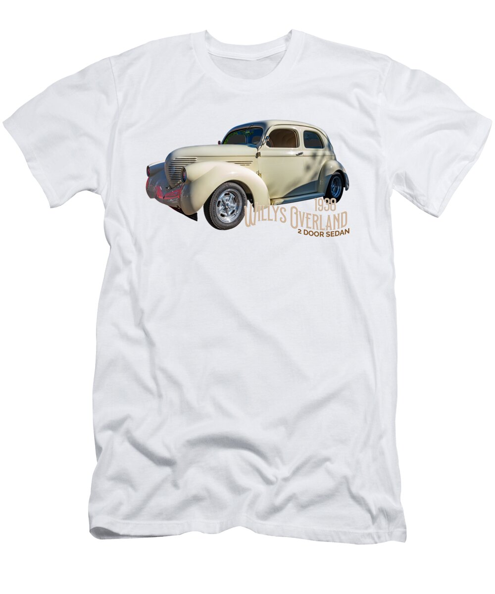 7567 White Gestalt Imagery T-Shirt